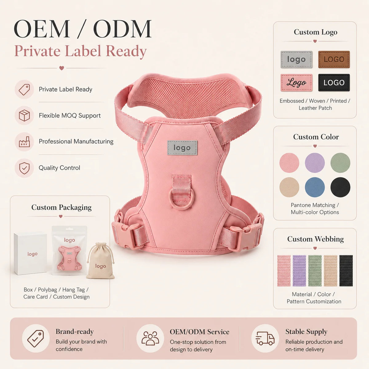 Breathable Padded Mesh Dog Harness