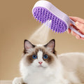 3-in-1 Steamy Pet Grooming Brush